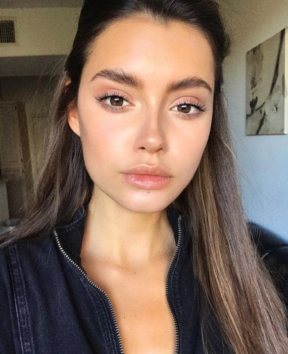 No make up make up muy natural