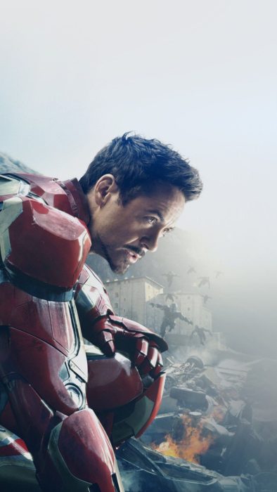 Iron Man de las películas de los Vengadores