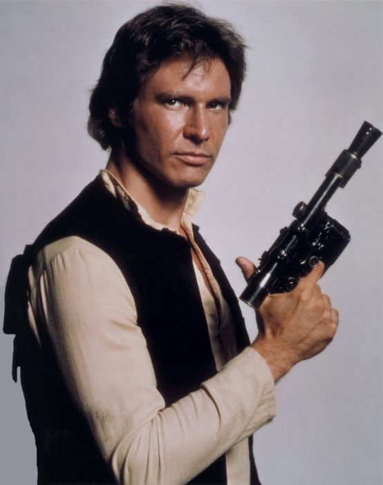 Han Solo de las películas de Guerra de las Galaxias