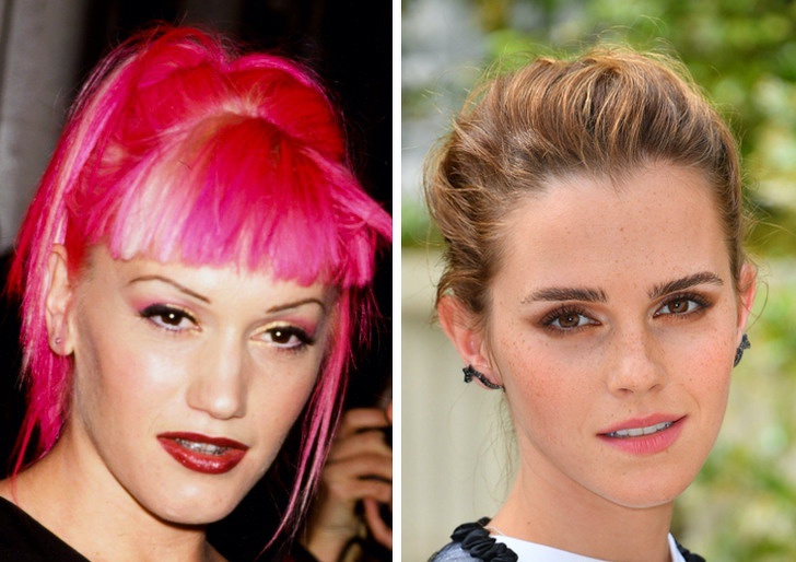Comparación de belleza entre Gwen Stefani y Emma Watson