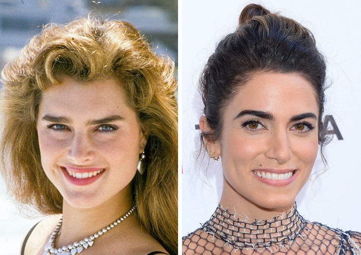 Comparación de belleza entre Brooke Shields y Nikki Reed