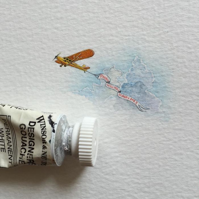 Pinturas miniatura de Brooke Rothshank