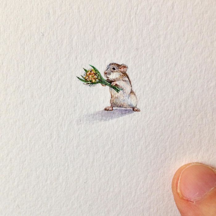 Pinturas miniatura de Brooke Rothshank