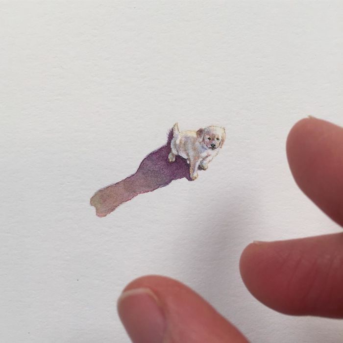 Pinturas miniatura de Brooke Rothshank