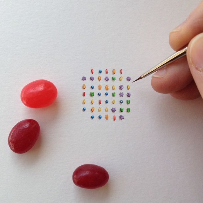 Pinturas miniatura de Brooke Rothshank