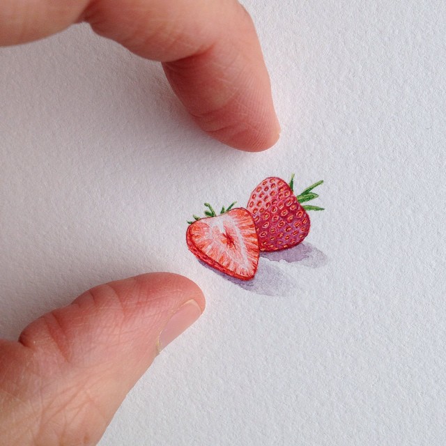 Pinturas miniatura de Brooke Rothshank