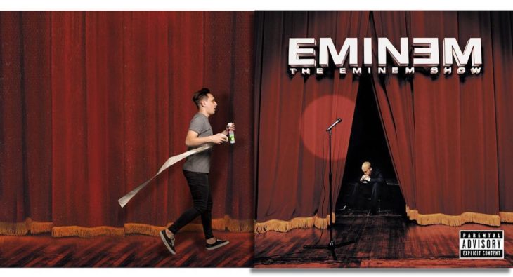 Portada editada del disco "The Eminem Show" de Eminem
