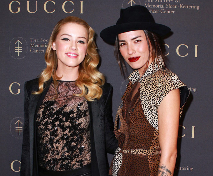 Amber Heard y su exnovia Tasya van Ree, novias
