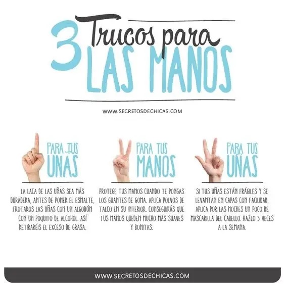 Consejos para mantener tus manos limpias y hermosas