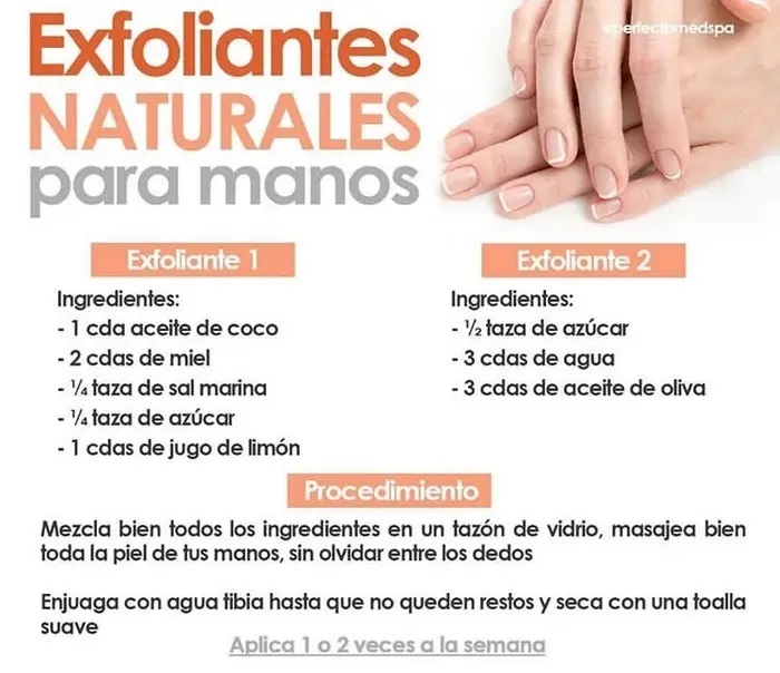 Maneras de exfoliar tus manos en casa