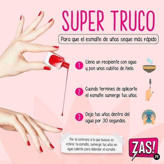 Truco para que tu esmalte dure más tiempo