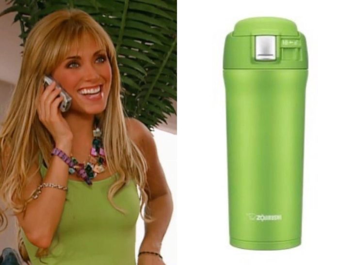 Hilo de Twitter en el que comparan a Mia Colucci con varios termos de colores