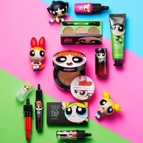 Línea de maquillaje inspirada en las Chicas Superpoderosas