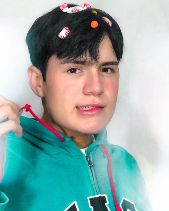 Usiel Guillermo, chico mexicano que se parece a Shrek humano; cosplay de Vanellope, Ralph el Demoledor