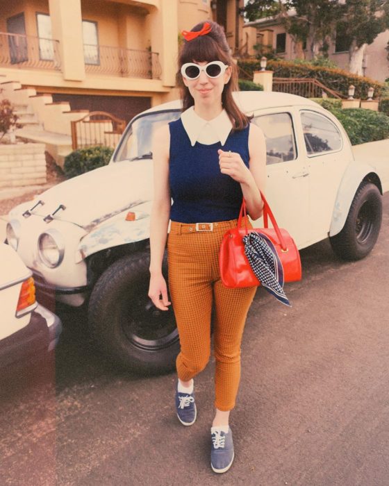 Outfit estilo vintage