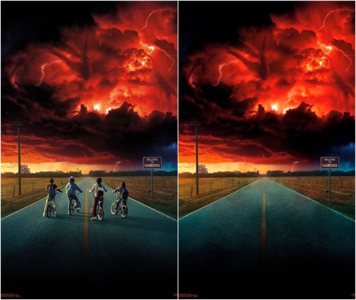 Póster oficial de Stranger Things