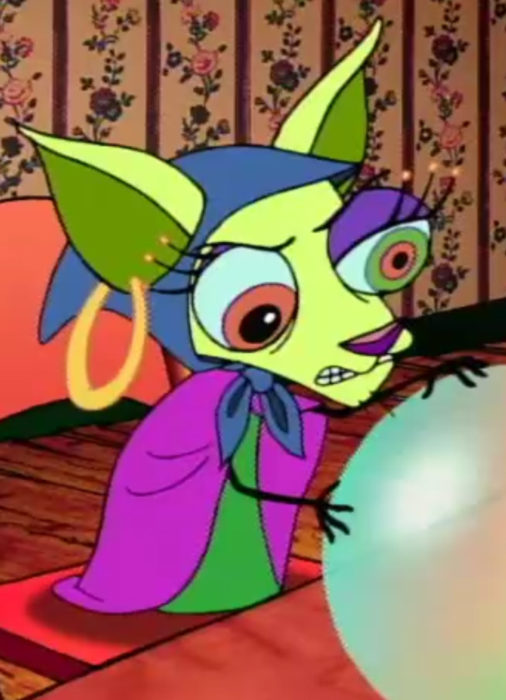 Shirley la adivina, personaje de Coraje el perro cobarde