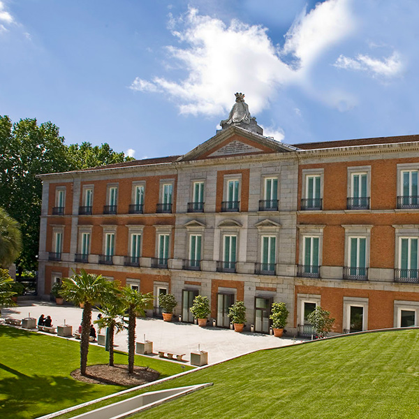 Fachada del Museo de Arte Thyssen-Bornemisza
