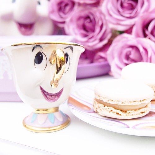 Taza cafetera inspirada en Chip de La Bella y la Bestia