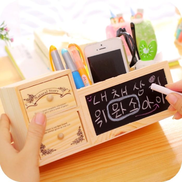 Organizador de lápices para escritorio