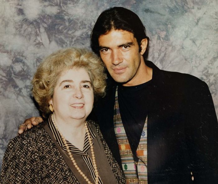 Maria Snoeys-Lagler y Antonio Banderas