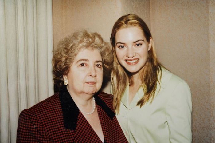 Maria Snoeys-Lagler y Kate Winslet