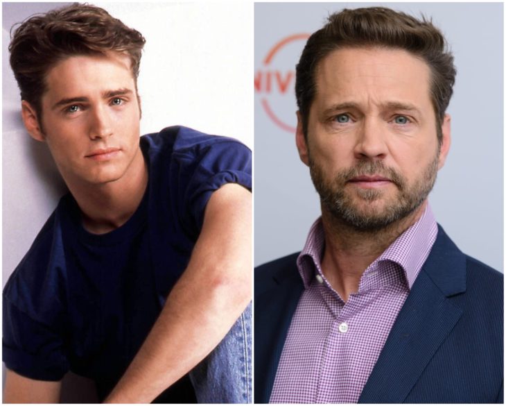 Jason Priestley en los 90 y actualmente