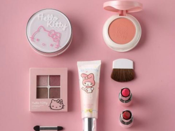 Línea de maquillaje de Miniso creada por Hello Kitty