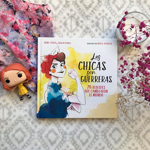 Portada del libro Las chicas son guerreras de Irene Cívico y Sergio Parra