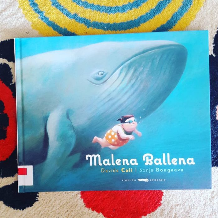 Portada del libro Malena Ballena de Davide Cali