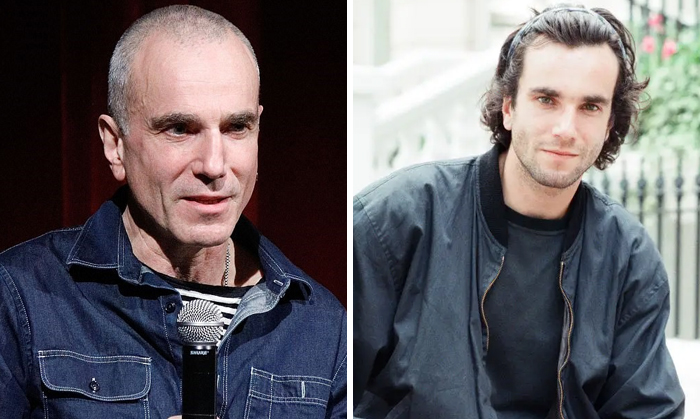 Daniel Day Lewis en la etapa adulta y en su juventud