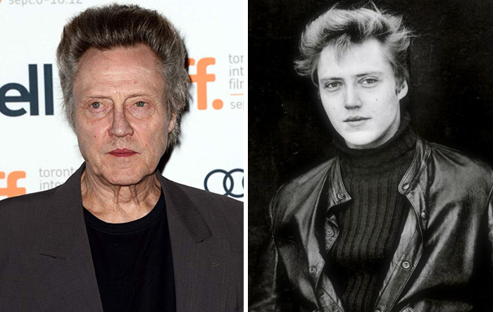 Christopher Walken en la etapa adulta y en su juventud