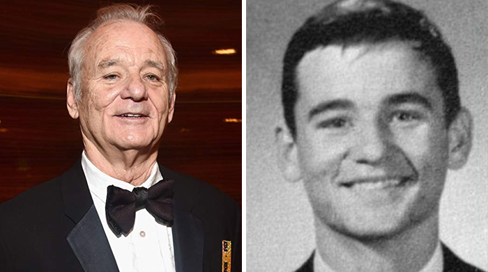 Bill Murray en la etapa adulta y en su juventud