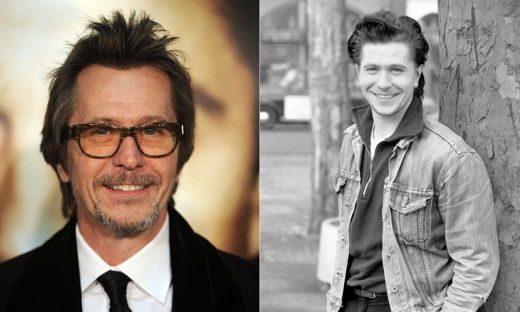 Gary Oldman en la etapa adulta y en su juventud