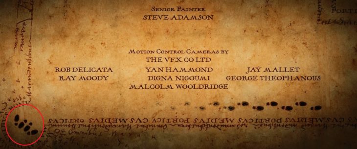 Mapa del merodeador de Harry Potter y el Prisionero de Azkaban