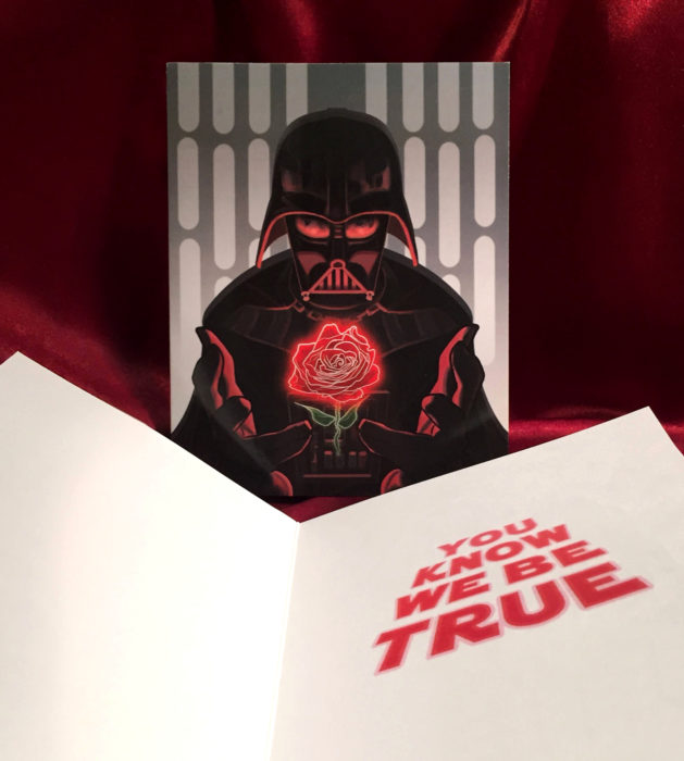 El ilustrador PJ McQuade crea tarjetas de San Valentín de famosos y películas para gente geek; Darth Vader, Star Wars
