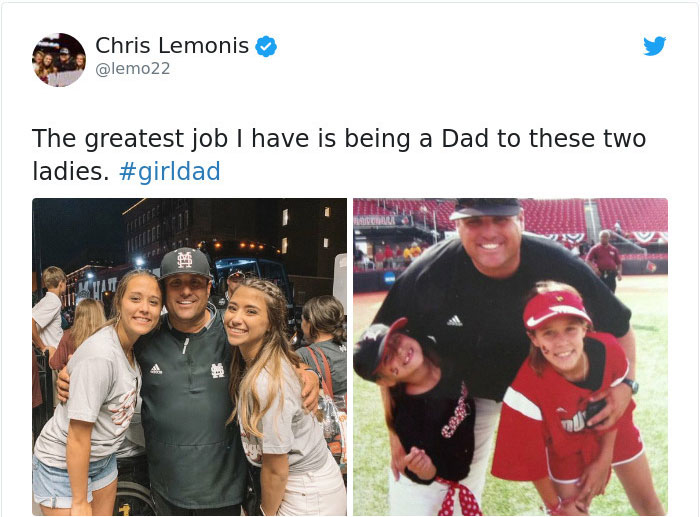 Comentarios en Twitter sobre la relación entre padres e hijas 