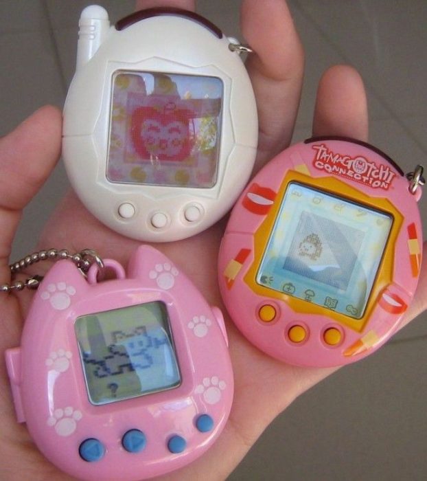 Tamagochis en varios colores