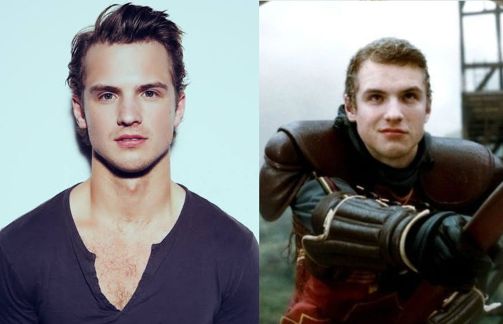Freddie Stroma en el papel del buscador en Harry Potter