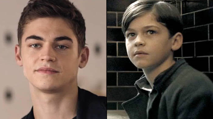 Hero Fiennes-Tiffin interpretando a Tom Riddle de niño