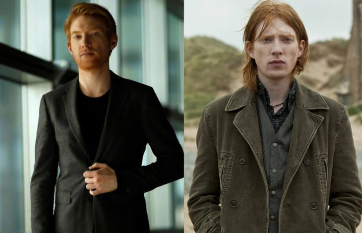 Domhnall Gleeson en su papel de Bill Weasley