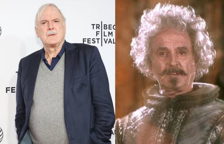 John Cleese en su papel de Sir Nicolás Casi Decapitado de Harry Potter