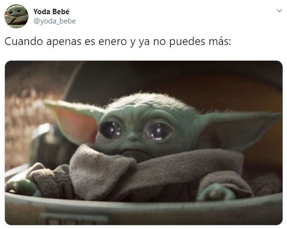 memes que describen el tiempo que ha durado el mes de enero