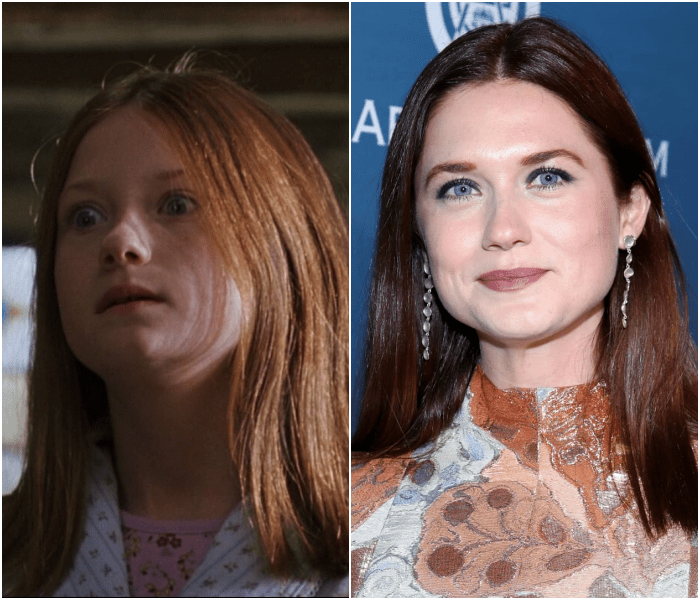 Bonnie Wright como Ginny Weasley