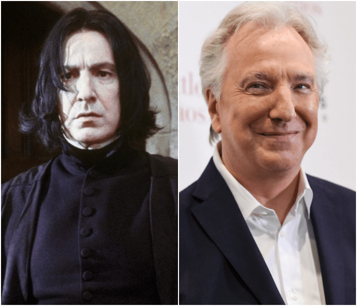 Alan Rickman como Severus Snape