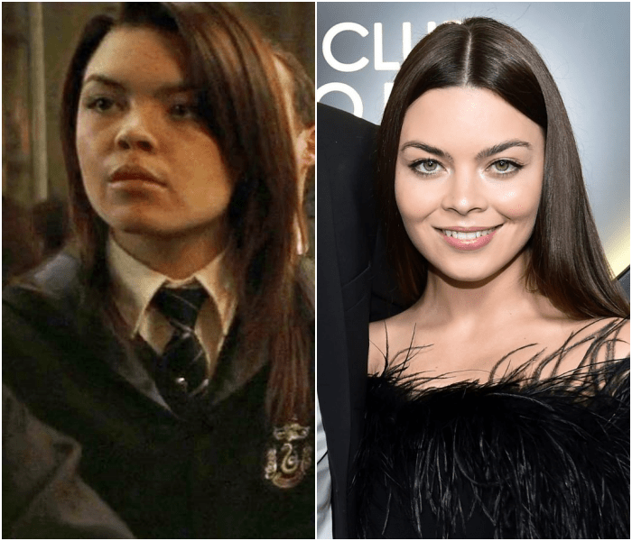 Scarlett Byrne como Pansy Parkinson