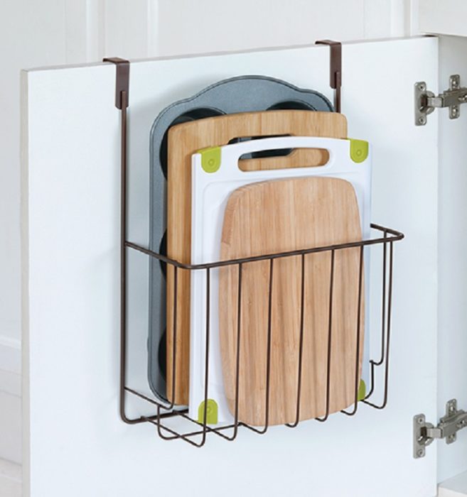 Organizador de tablas de cocina de rejilla