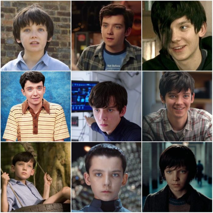 Asa Butterfield en sus diversos papeles de cine y televisión