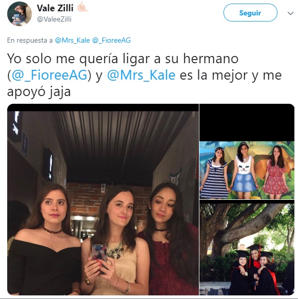 Amigas se toman foto y una de ellas confiesa que le gustaba su hermano
