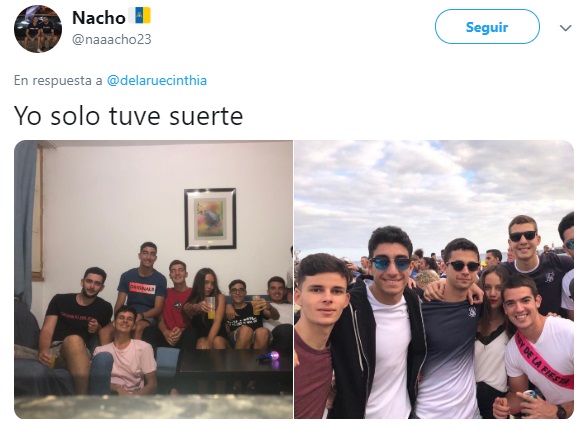 Fotos de publicación de tuit, en momentos divertidos y bonitos
